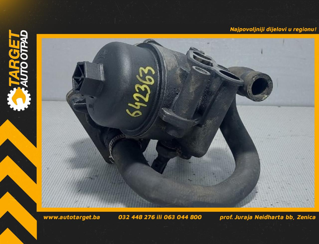 DIJELOVI KUCISTE FILTERA ULJA FORD TRANSIT > 06-13 2.2