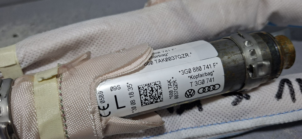 DIJELOVI KROVNI AIRBAG VW PASSAT B8 > 14-19 2.0 3G0880741F