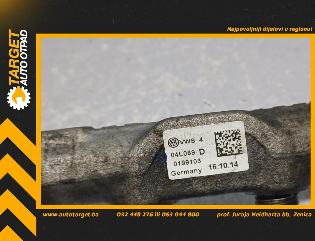 DIJELOVI RAMPA AUDI A3 (8V1/8VA) > 12-16 1.6 04L130089B 04L089D