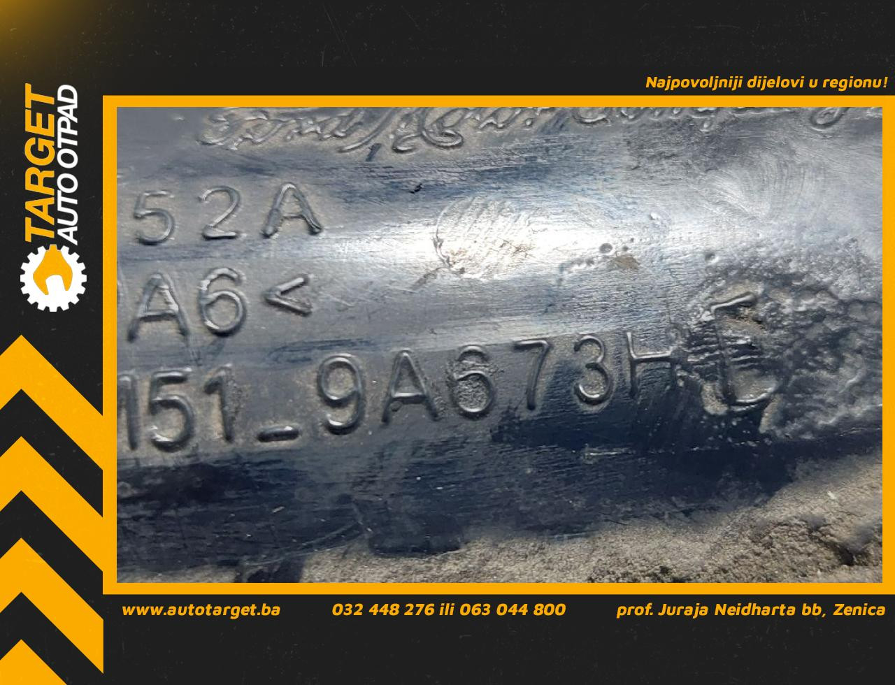 DIJELOVI CRIJEVO VOLVO S40/V50 > 07-12 3M519A673H