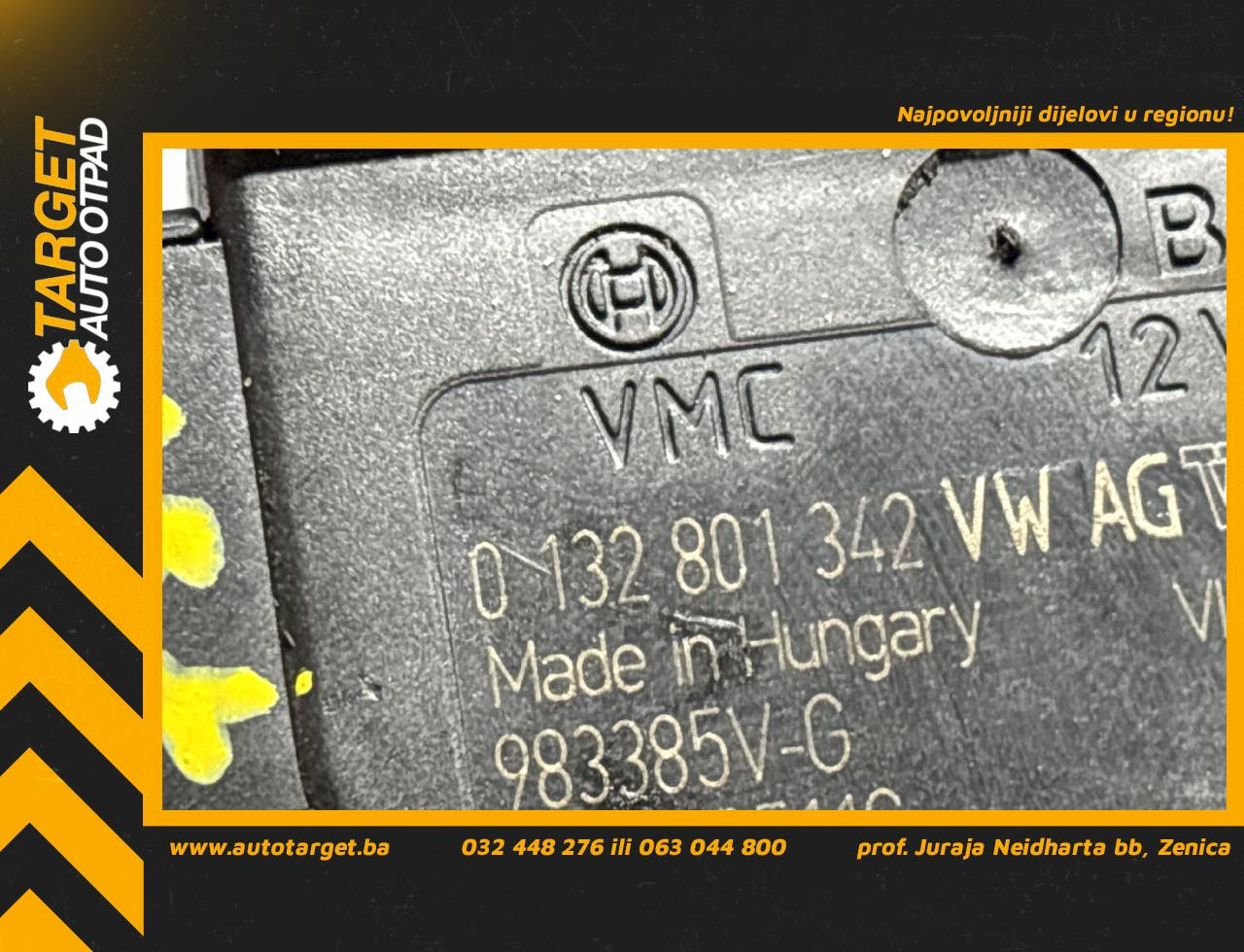 DIJELOVI MOTORIC KLAPNE VW PASSAT B7 > 10-14 2.0 0132801342