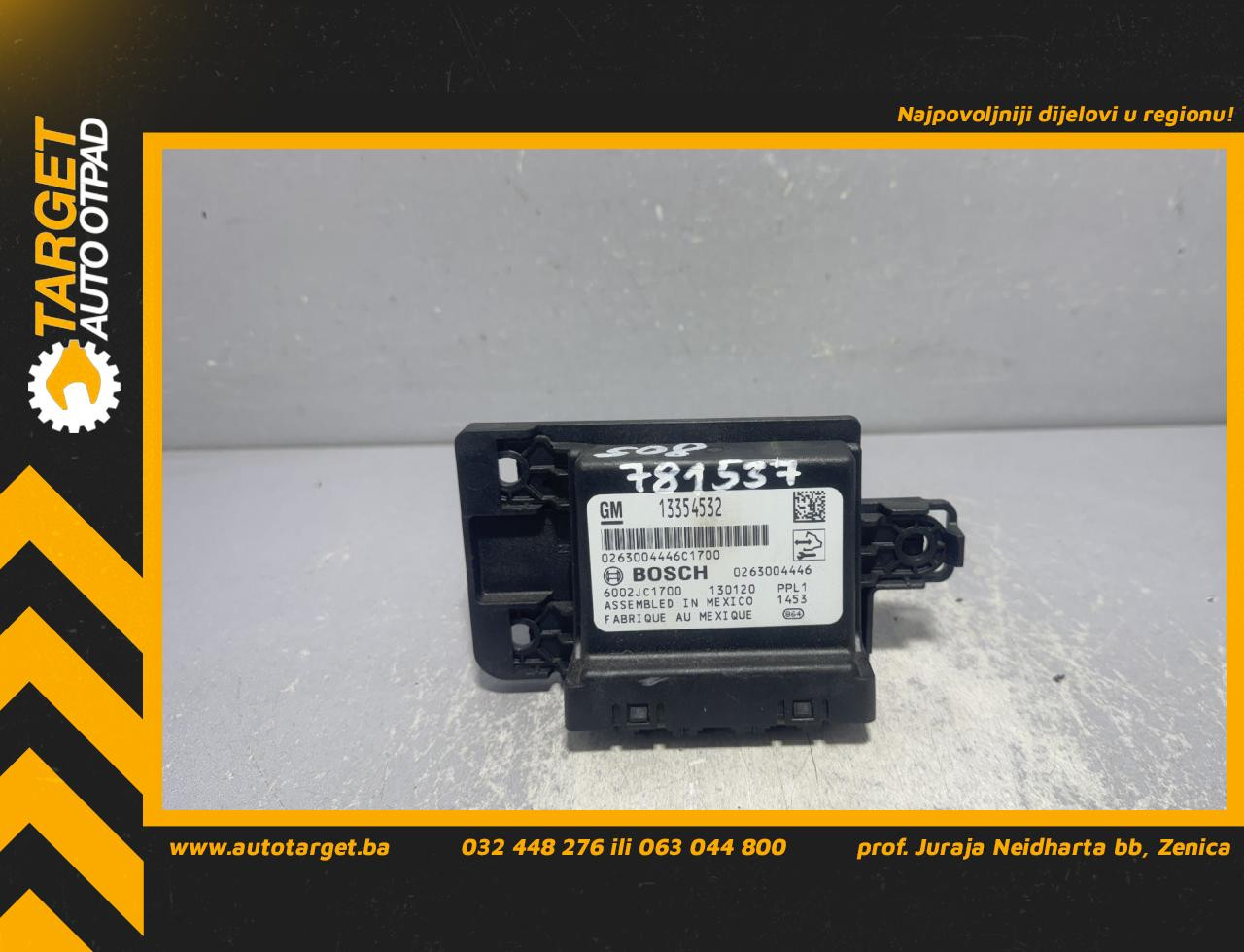 DIJELOVI ELEKTRONIKA MODUL OPEL INSIGNIA > 09-13 2.0 13354532