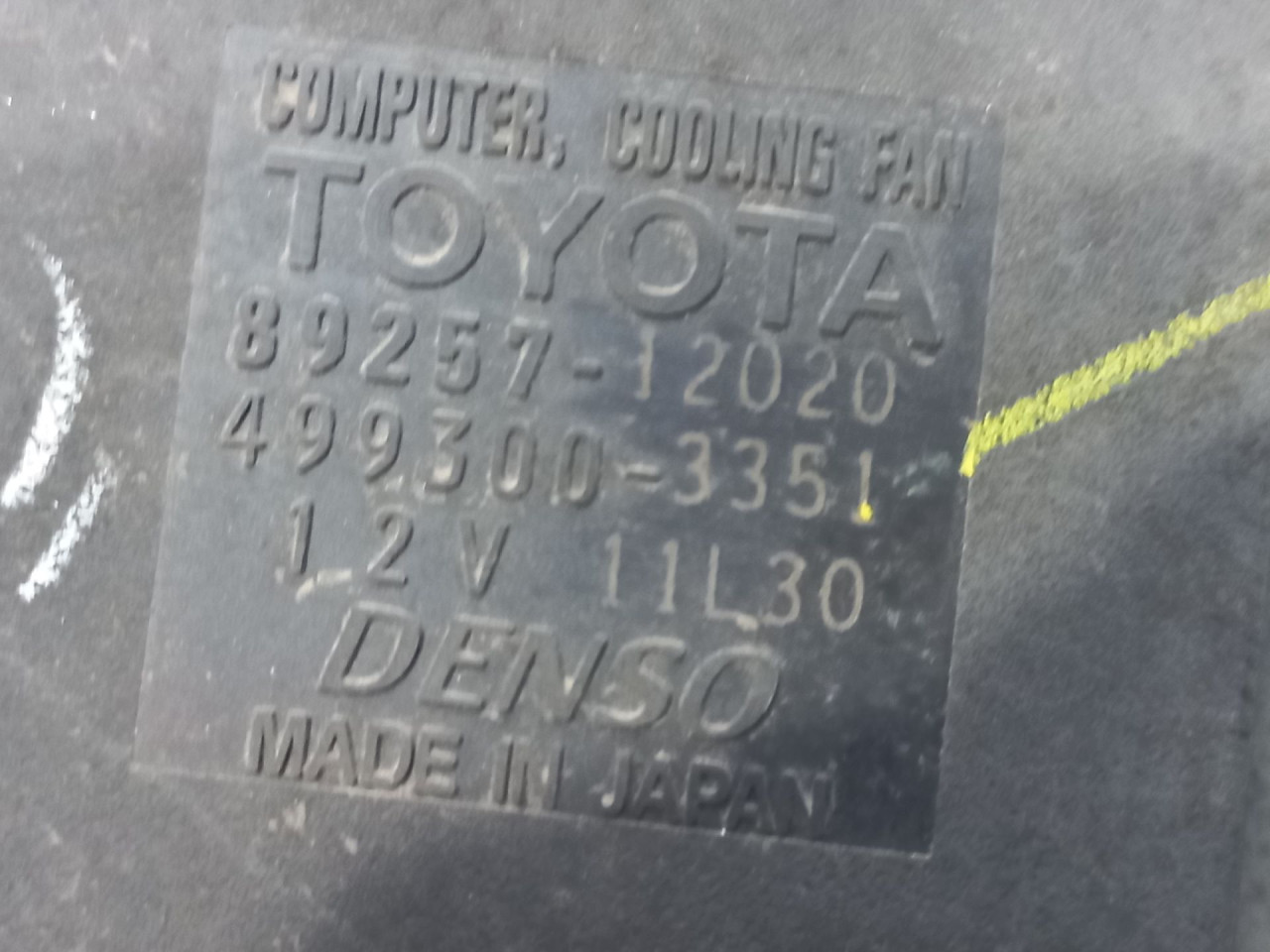 ELEKTRONIKA REOSTAT TOYOTA AVENSIS > 09-11 8925712020