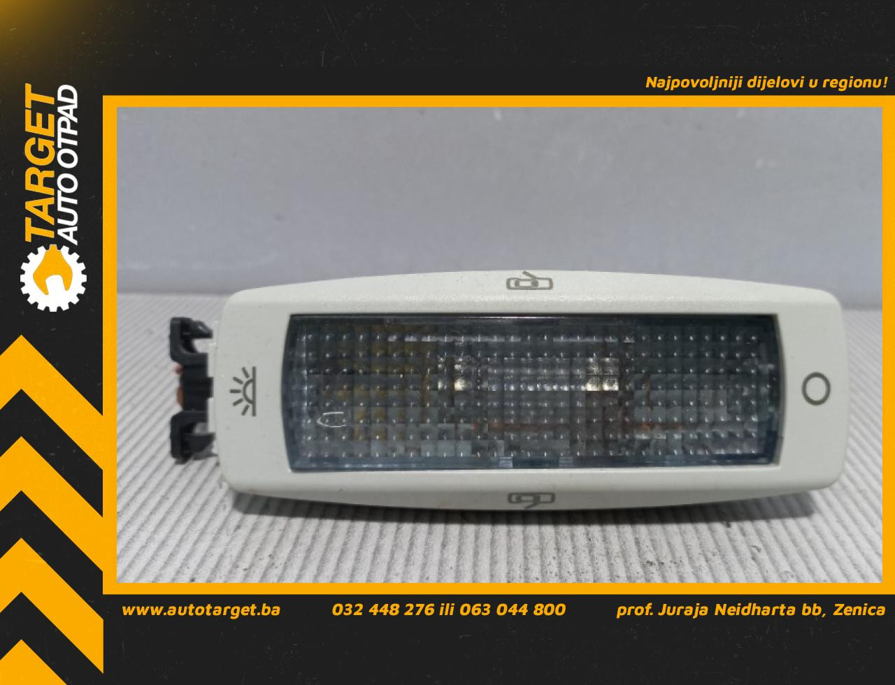 DIJELOVI RASVJETA U KABINI SKODA FABIA > 14- 5N0947291D