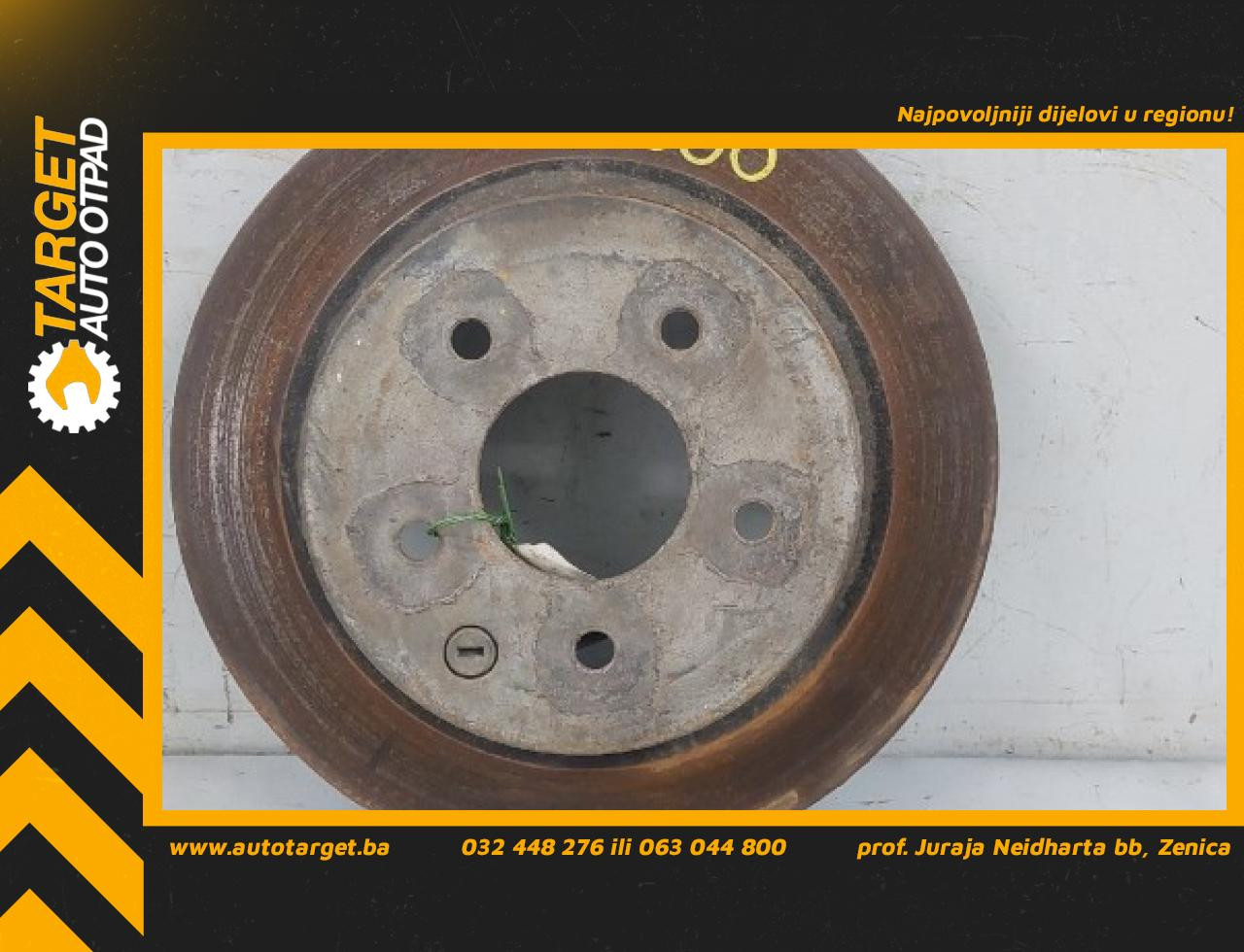 DIJELOVI KOCIONI DISK NISSAN X-TRAIL > 01-06 402063Y502