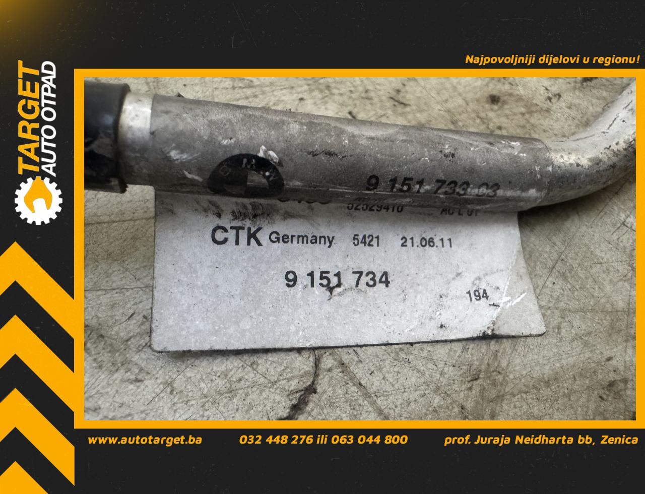 CRIJEVO KLIME BMW SERIJA 3 (E90/E91) > 09-11 9151733