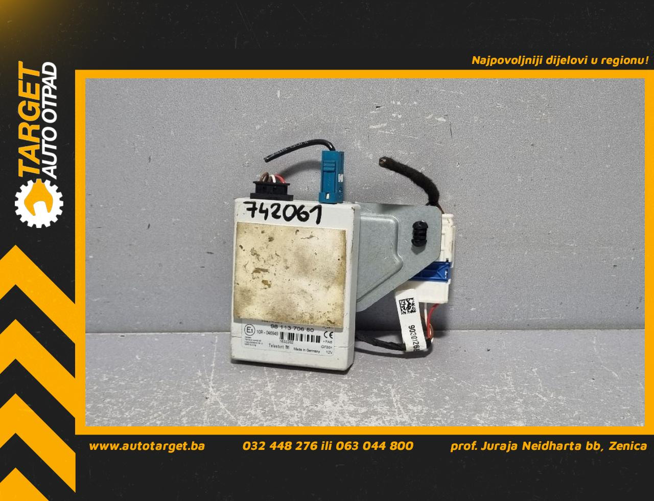 ELEKTRONIKA MODUL PEUGEOT EXPERT/TRAVELLER > 16- 9811370680