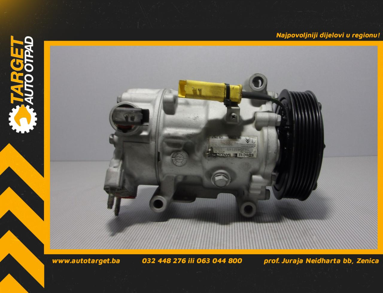 KOMPRESOR KLIME CITROEN C4 > 04-08 9678656080