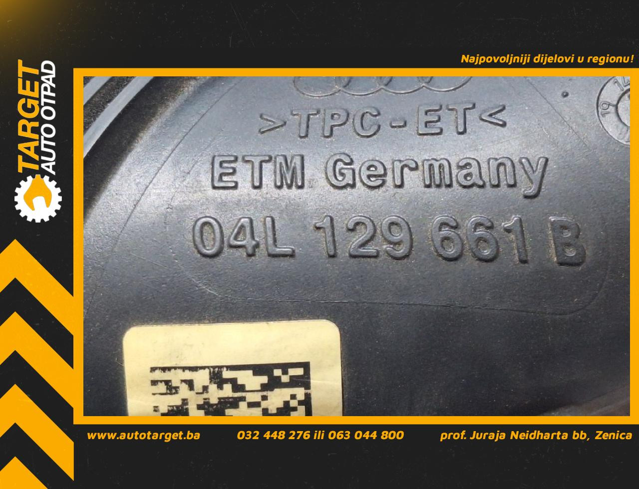 DIJELOVI CRIJEVO AUDI A4 (B9) > 15-18 2.0 04L129661B