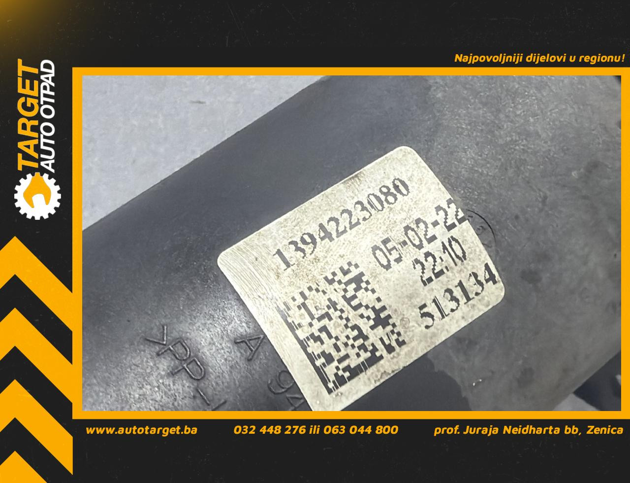 DIJELOVI CRIJEVO OPEL MOVANO > 14- 2.2 1394223080