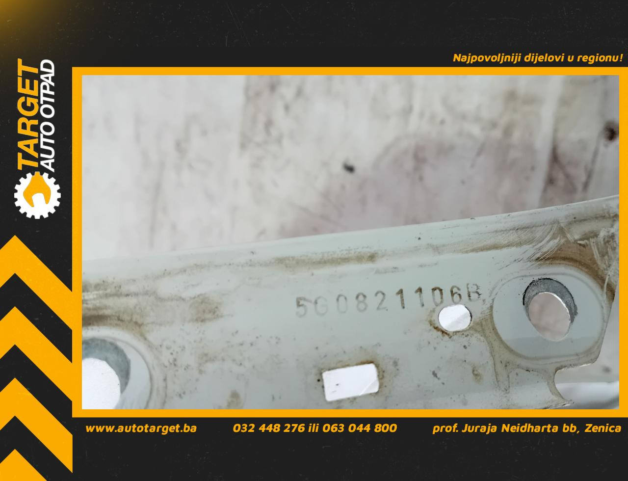 DIJELOVI BLATOBRAN VW GOLF 7 FACELIFT > 16-20 5G0821106B