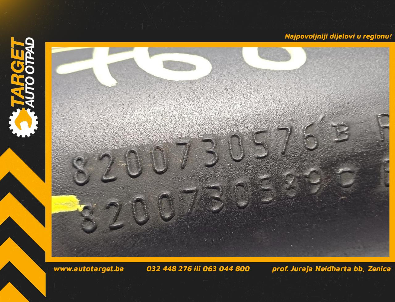 DIJELOVI CRIJEVO OPEL MOVANO > 14- 2.3 8200730589