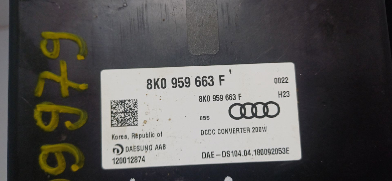 DIJELOVI ELEKTRONIKA MODUL AUDI A7 > 14 - 18 3.0 8K0959663F