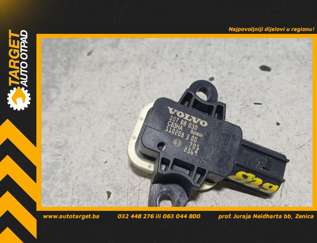DIJELOVI SENZOR AIRBAGA VOLVO S60/V60 > 10-13 30798030