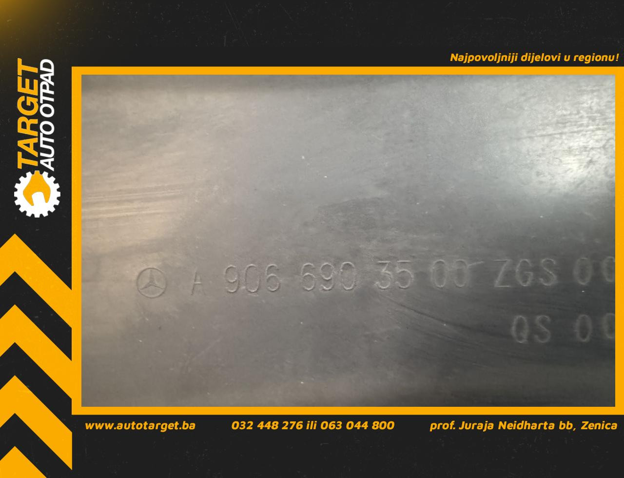 DIJELOVI LAJSNA VW CRAFTER > 11-16 2.0 A9066903500