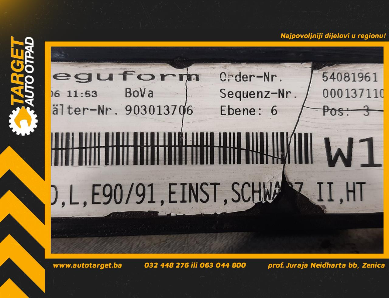 DIJELOVI PRAG BMW SERIJA 3 (E90/E91) > 05-09 7062297