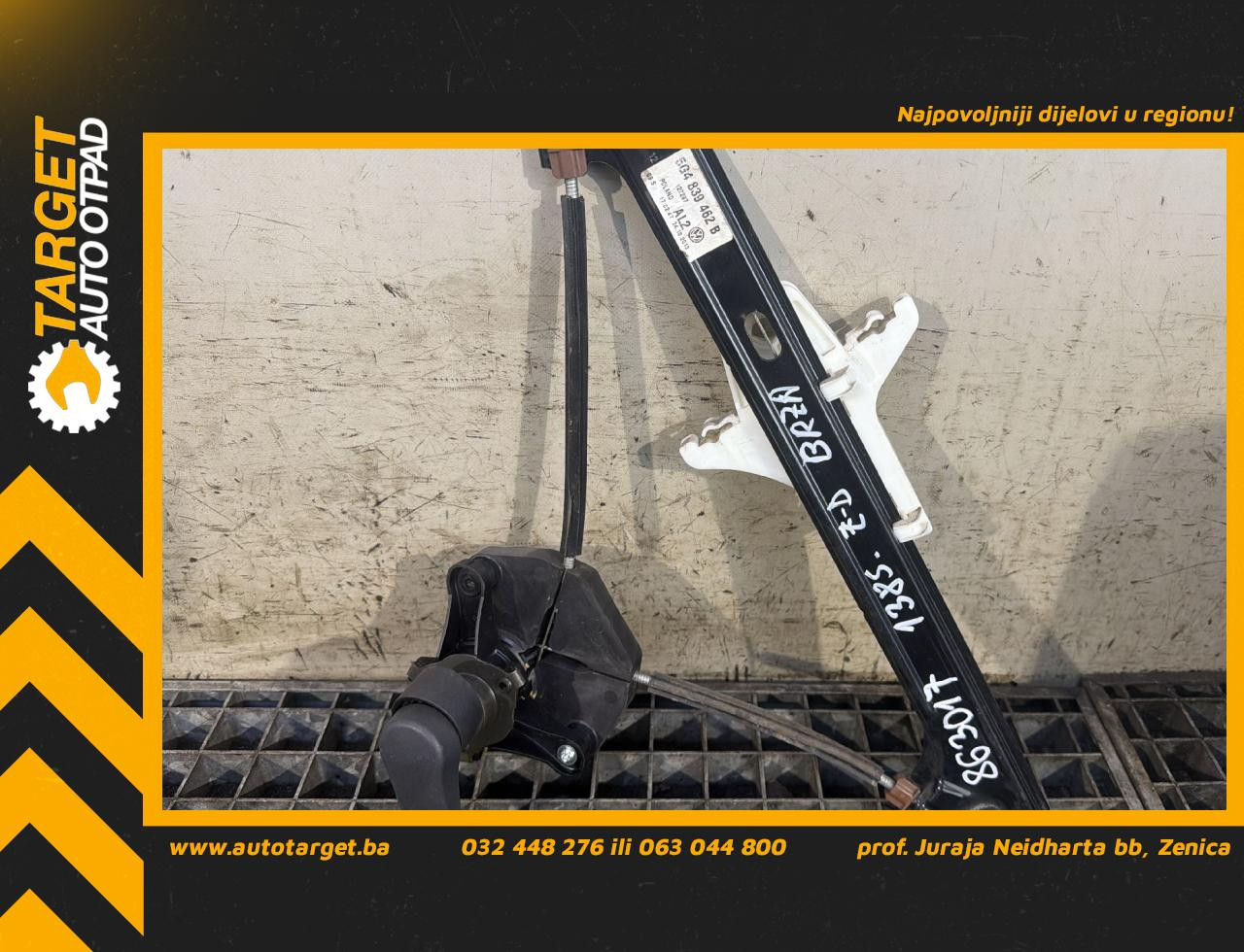 MANUELNI PODIZAC STAKLA VW GOLF 7 > 12-16 5G4839462B