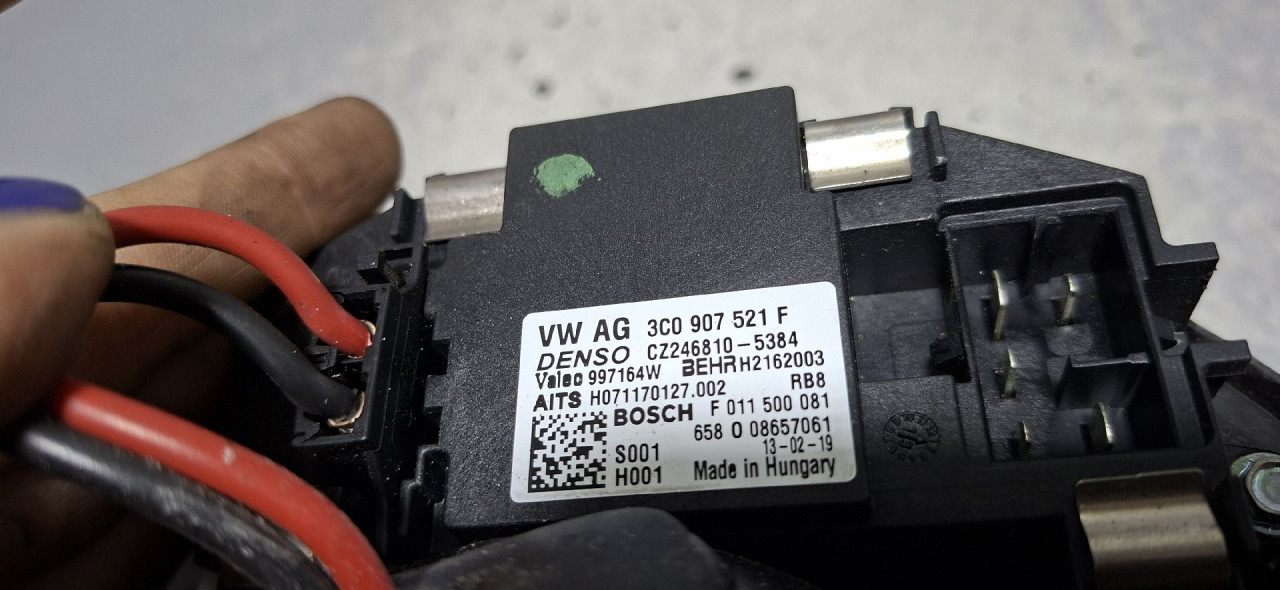 DIJELOVI ELEKTRONIKA REOSTAT AUDI Q3 > 11-15 2.0 3C0907521F