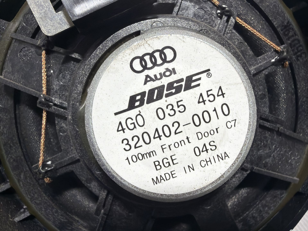 DIJELOVI ZVUCNIK AUDI A6 4G > 14-18 3.0 4G0035454