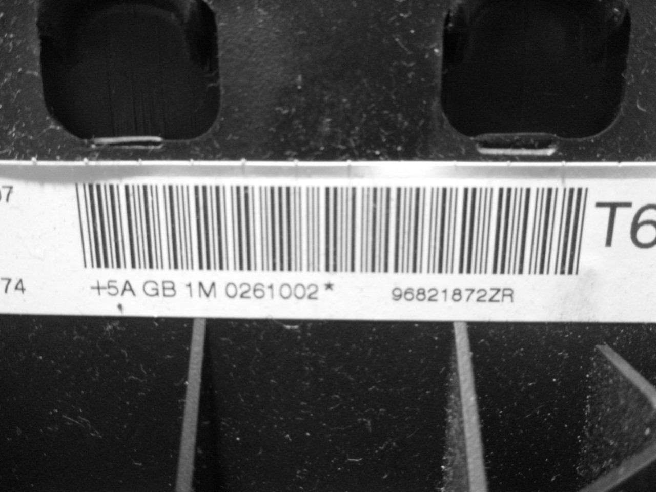 AIRBAG VOLANA PEUGEOT 307 > 05-09 PG422051 96821872ZR