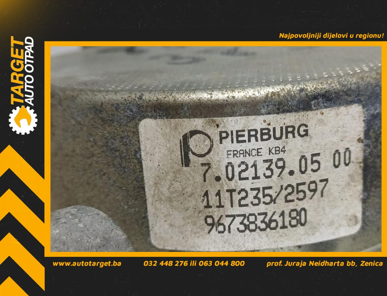 DIJELOVI VAKUM PUMPA FORD MONDEO > 10-14 2.0 9673836180
