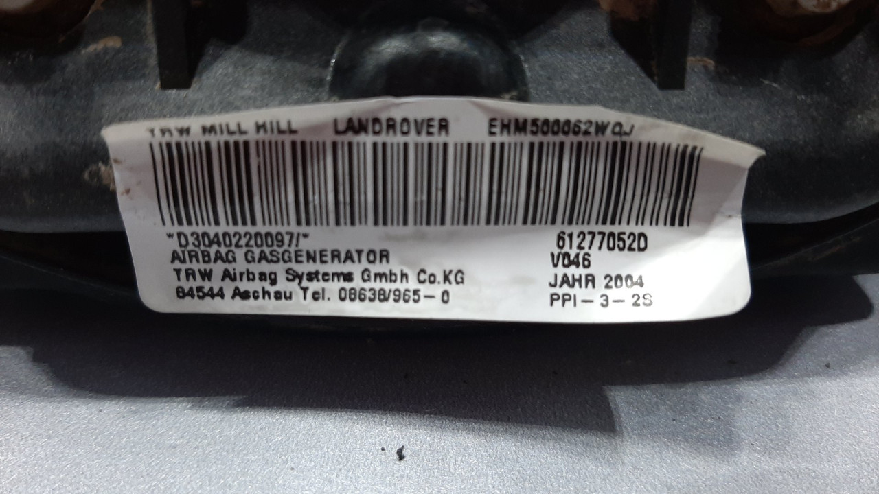 AIRBAG VOLANA LAND ROVER RANGE ROVER > 02-05 61277052D