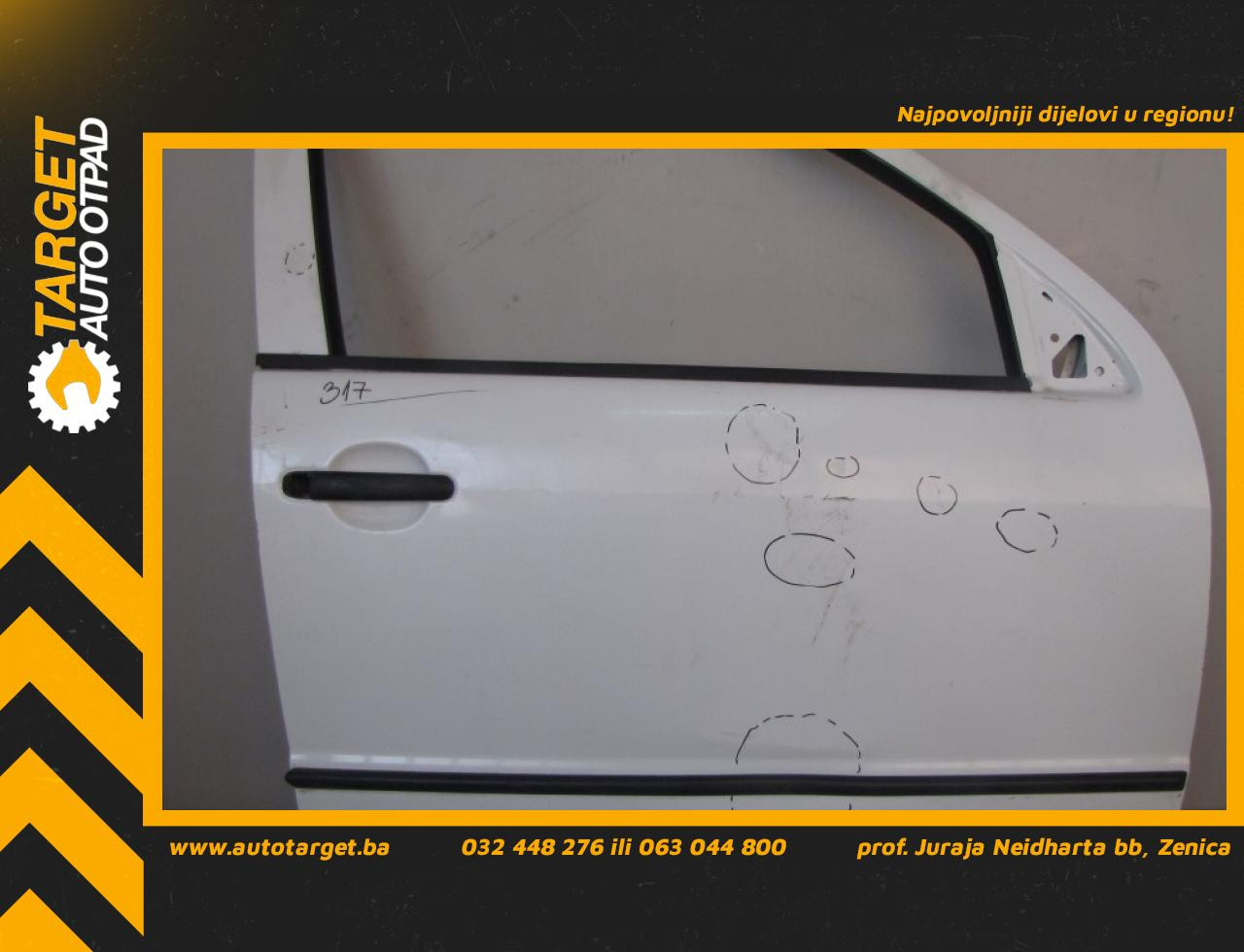 DIJELOVI VRATA SKODA FABIA > 00-04 SK320004