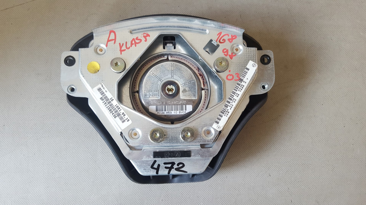 AIRBAG VOLANA MERCEDES A KLASA (W168) > 02-04 168460029