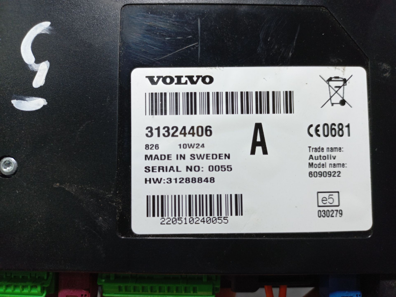 ELEKTRONIKA MODUL VOLVO S60/V60 > 10-13 31324406