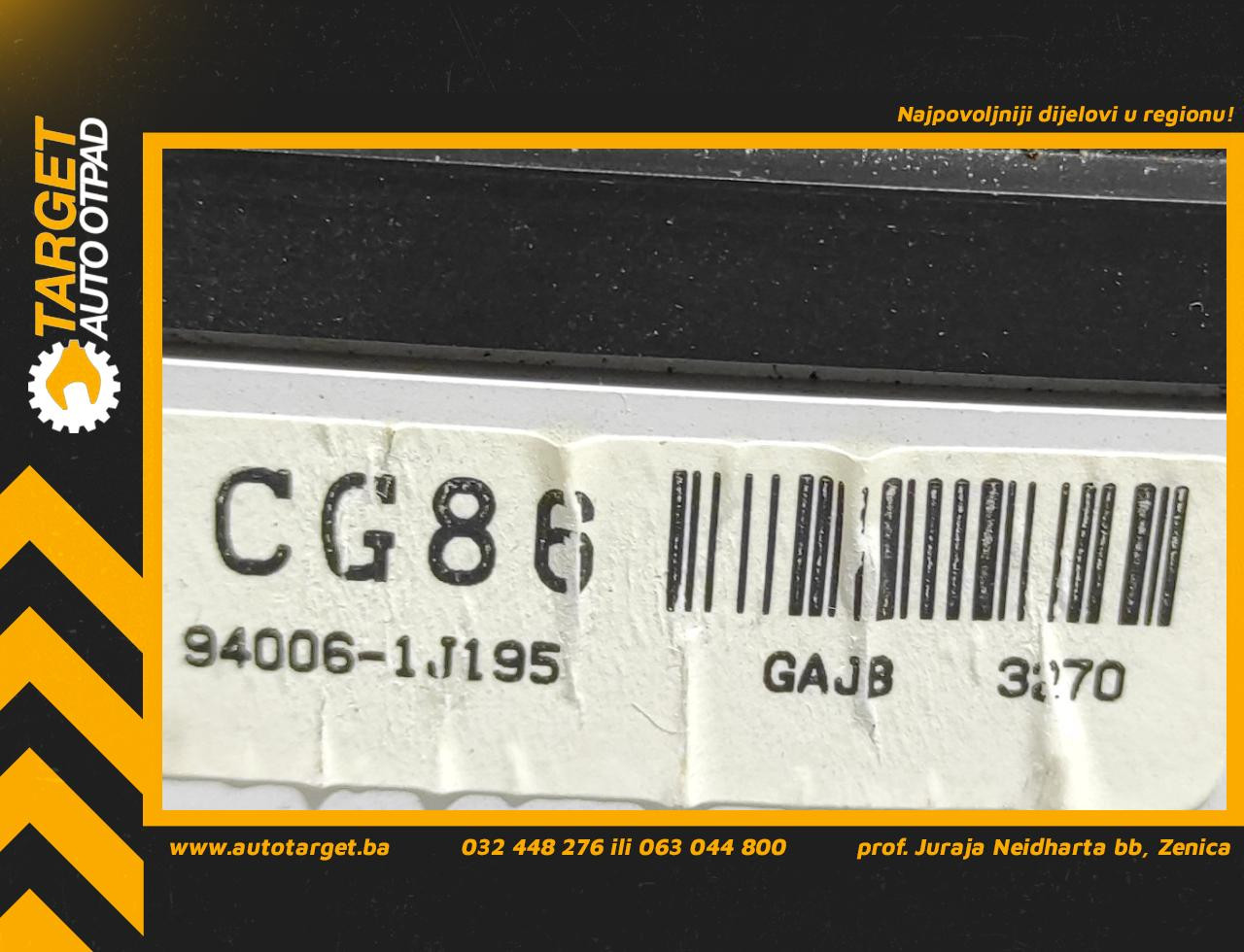 DIJELOVI CELER SAT HYUNDAI I20 > 08-12 1.4 940061J195