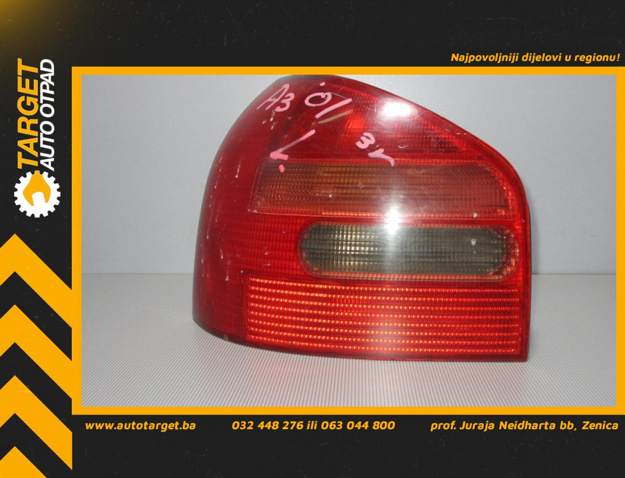 DIJELOVI STOP SVJETLO AUDI A3 > 96-03 AD016015 8L0945095A