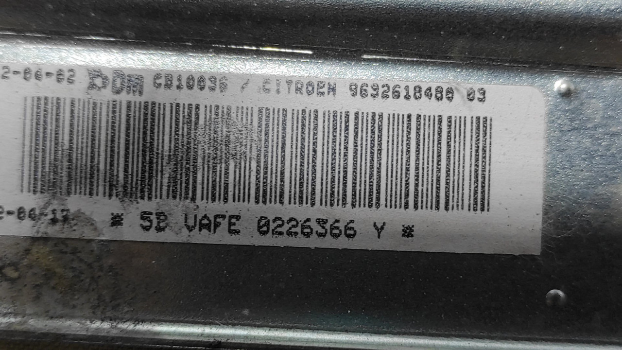 AIRBAG SUVOZACA CITROEN C5 > 01-04 9692618480