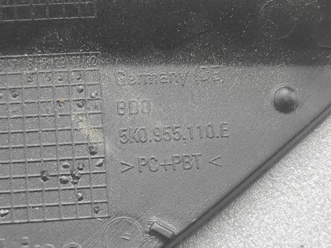 DIJELOVI PLASTIKA BRANIKA VW GOLF PLUS > 14- 5N0955110E
