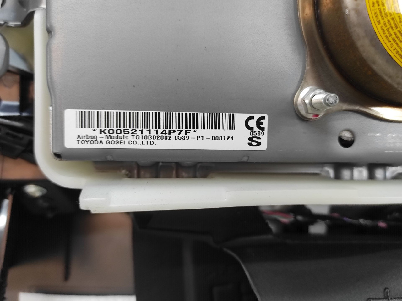 AIRBAG SUVOZACA TOYOTA PRIUS > 12-15 0589P1000124