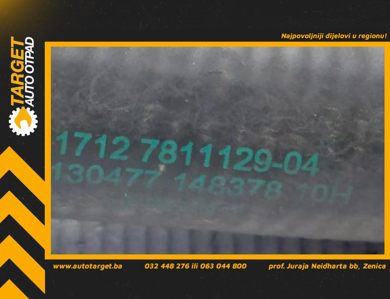 DIJELOVI CRIJEVO BMW SERIJA 3 (F30/F31) > 15-18 17127811129
