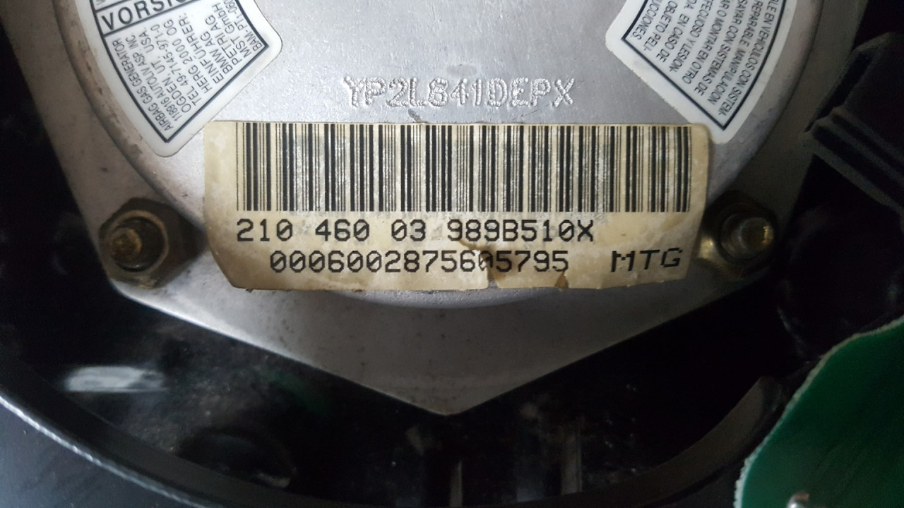 AIRBAG VOLANA MERCEDES E KLASA (W210) > 95-99 210460039