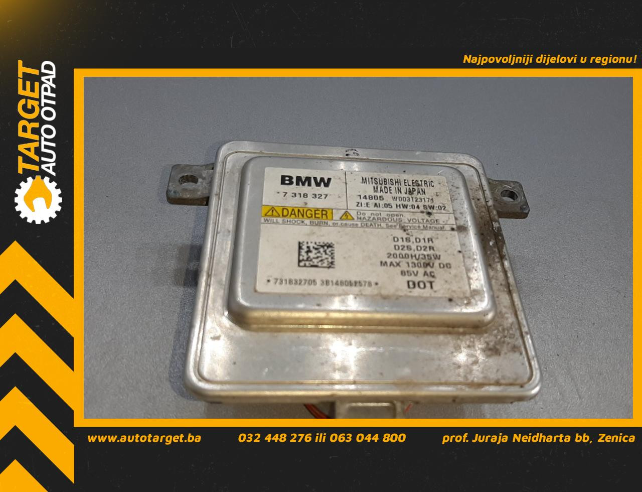 DIJELOVI BALAST FARA BMW X1 (E84) > 12-15 7318327