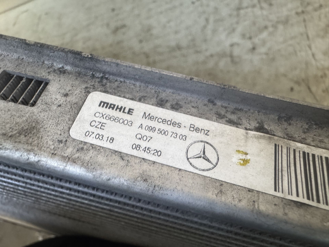 HLADNJAK VODE MERCEDES GLC (X253) > 16-22 A0995007303