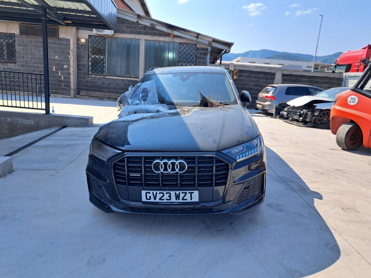DIJELOVI AUDI Q7 (4M) 4X4 2023. 3.0 DIZEL MJENJAC MOTOR DPXA