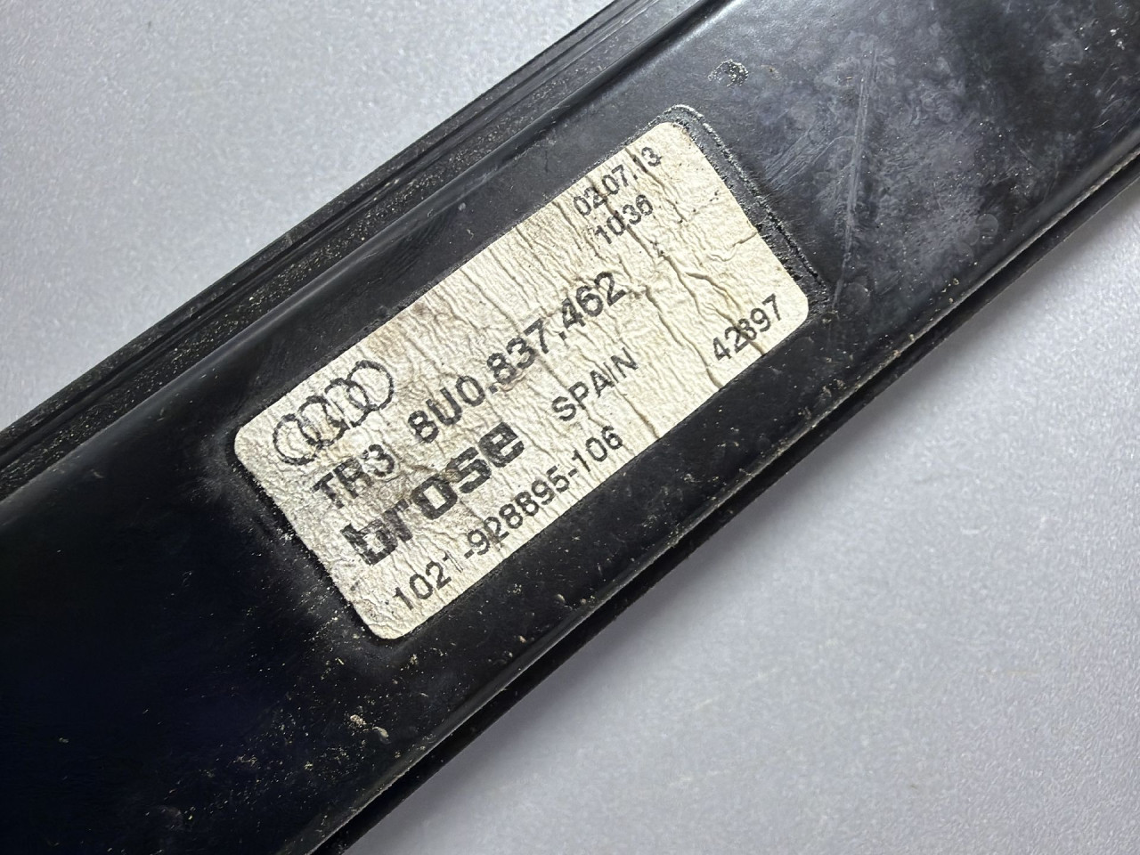 DIJELOVI ELEKTRO PODIZAC STAKLA AUDI Q3 > 11-15 2.0 8U0837462