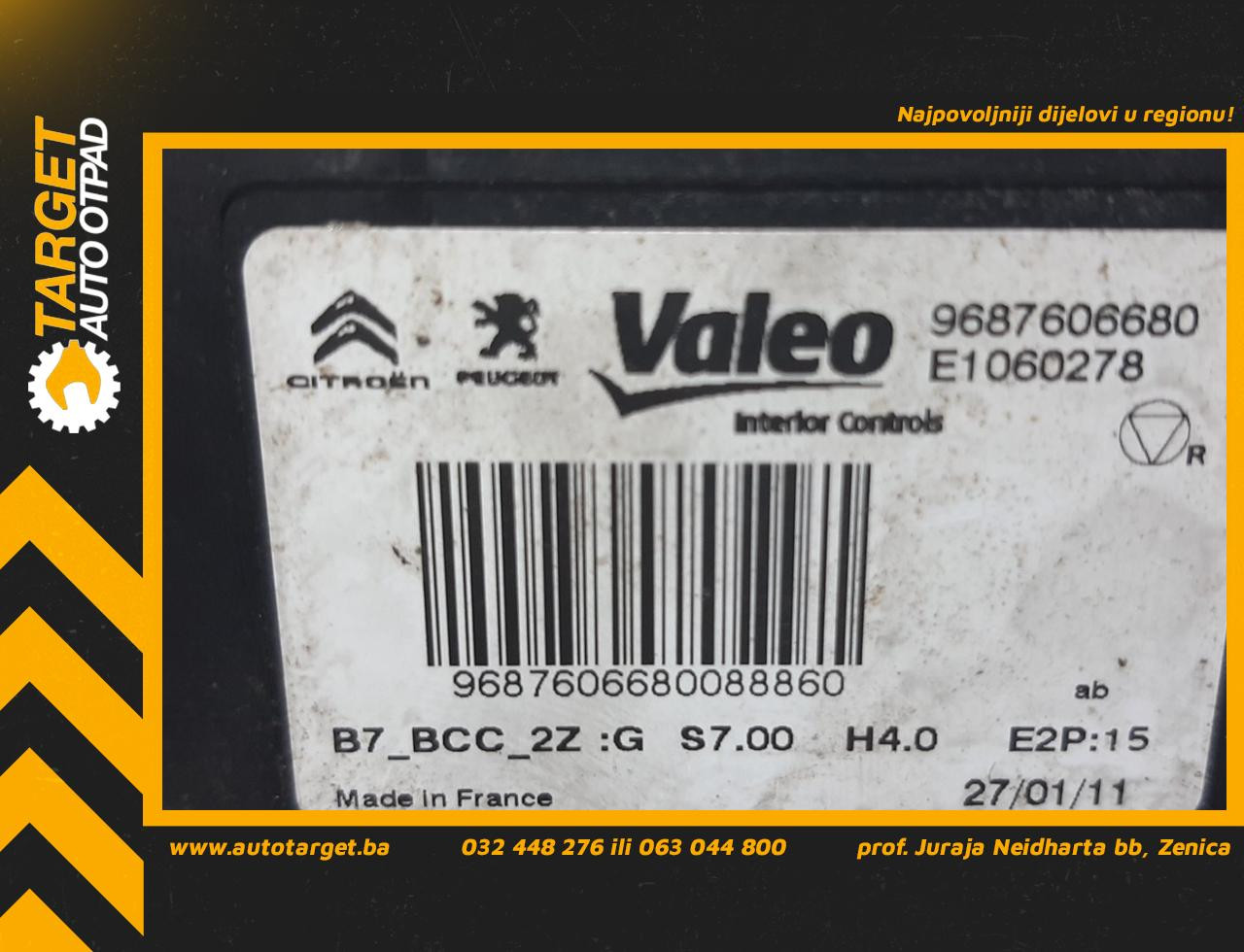 DIJELOVI ELEKTRONIKA MODUL CITROEN C4 > 10-17 9687606680