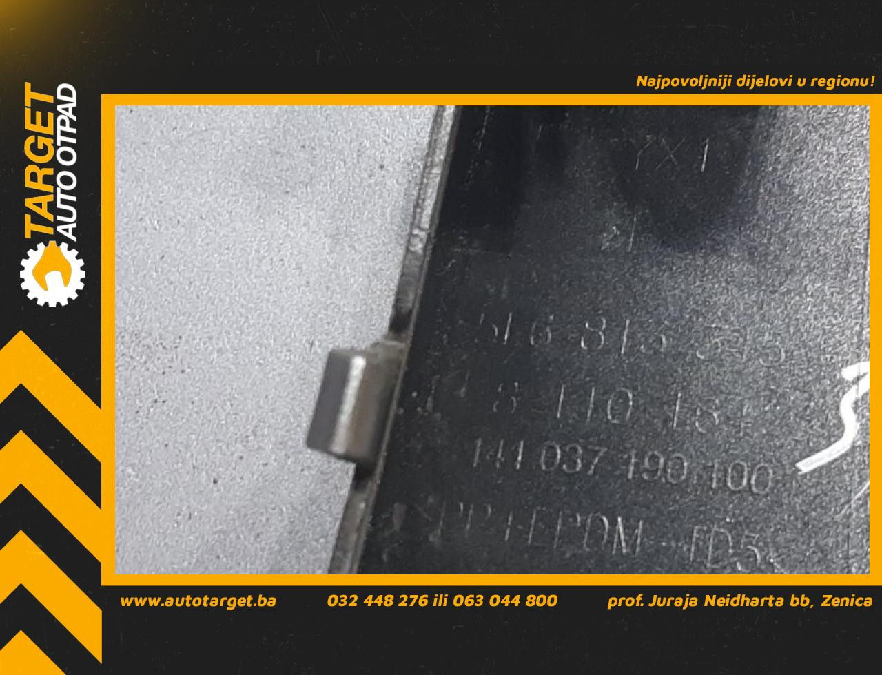DIJELOVI PLASTIKA BRANIKA SKODA YETI > 10-13 5L6813345