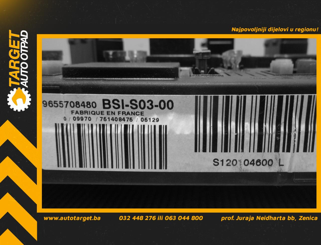 DIJELOVI ELEKTRONIKA MODUL PEUGEOT 407 > 04-07 9655708480