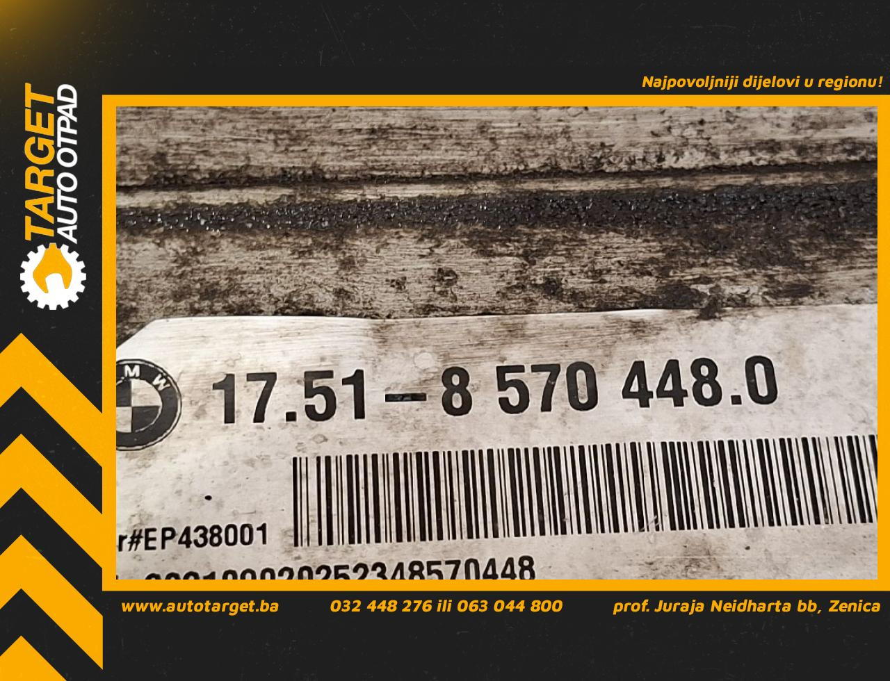 DIJELOVI INTERKULER BMW X5 (F15) > 13-18 3.0 8570448
