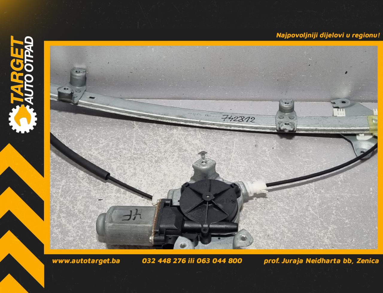 DIJELOVI ELEKTRO PODIZAC STAKLA NISSAN ALMERA > 02-06
