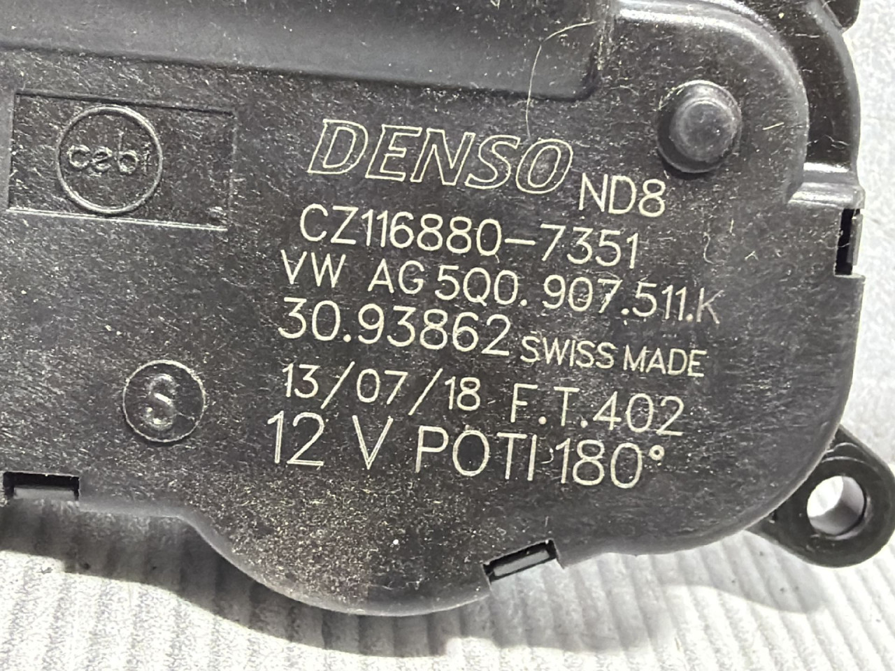 DIJELOVI MOTORIC KLAPNE VW PASSAT B8 > 14-19 2.0 5Q0907511K