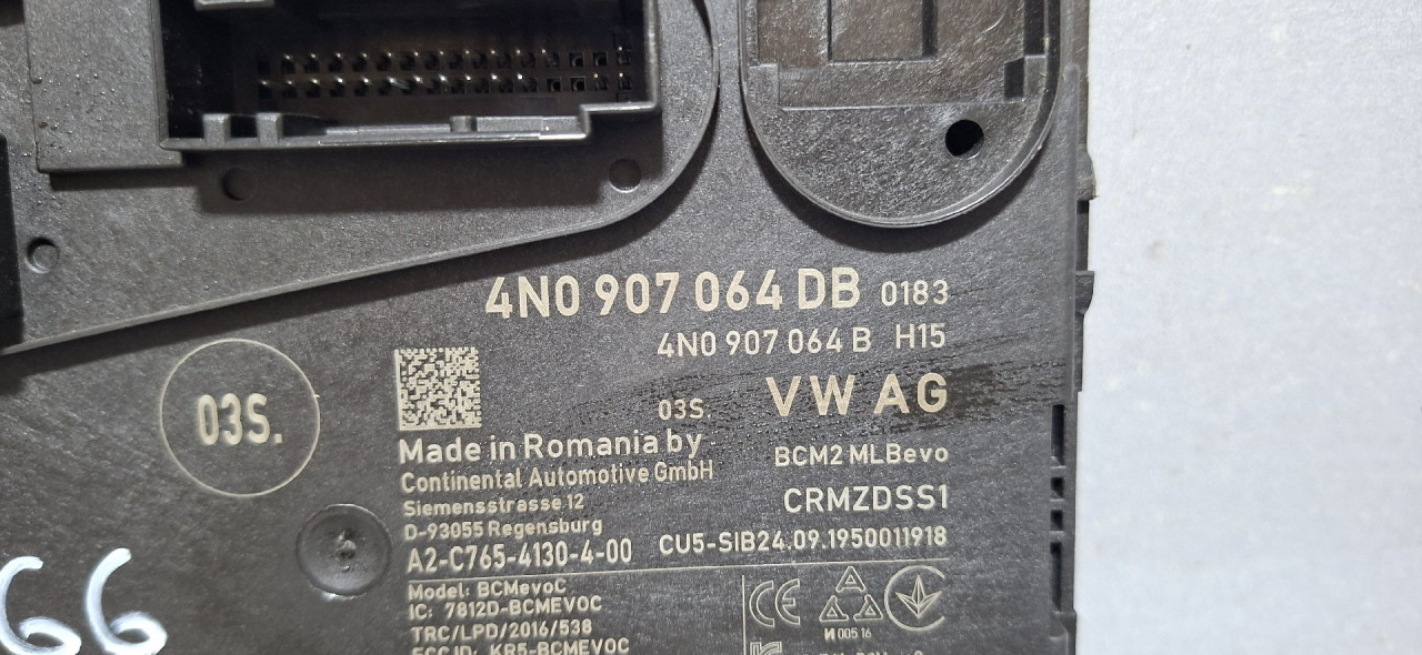 DIJELOVI BCM ELEKTRONIKA AUDI A6 4K > 18- 4N0907064DB