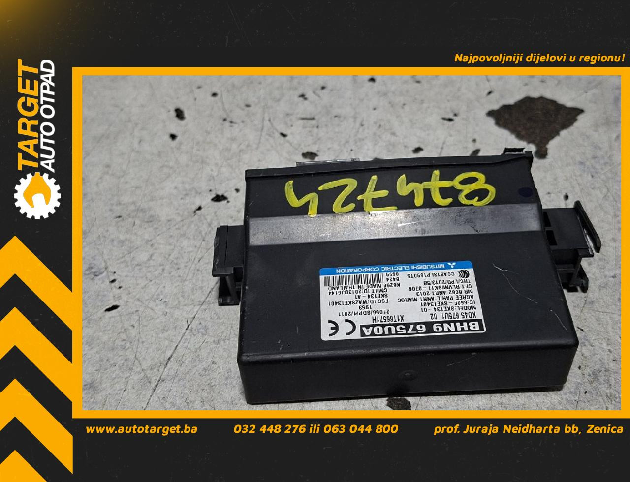 DIJELOVI ELEKTRONIKA MODUL MAZDA 3 > 13-16 2.2 BHN9675U0A