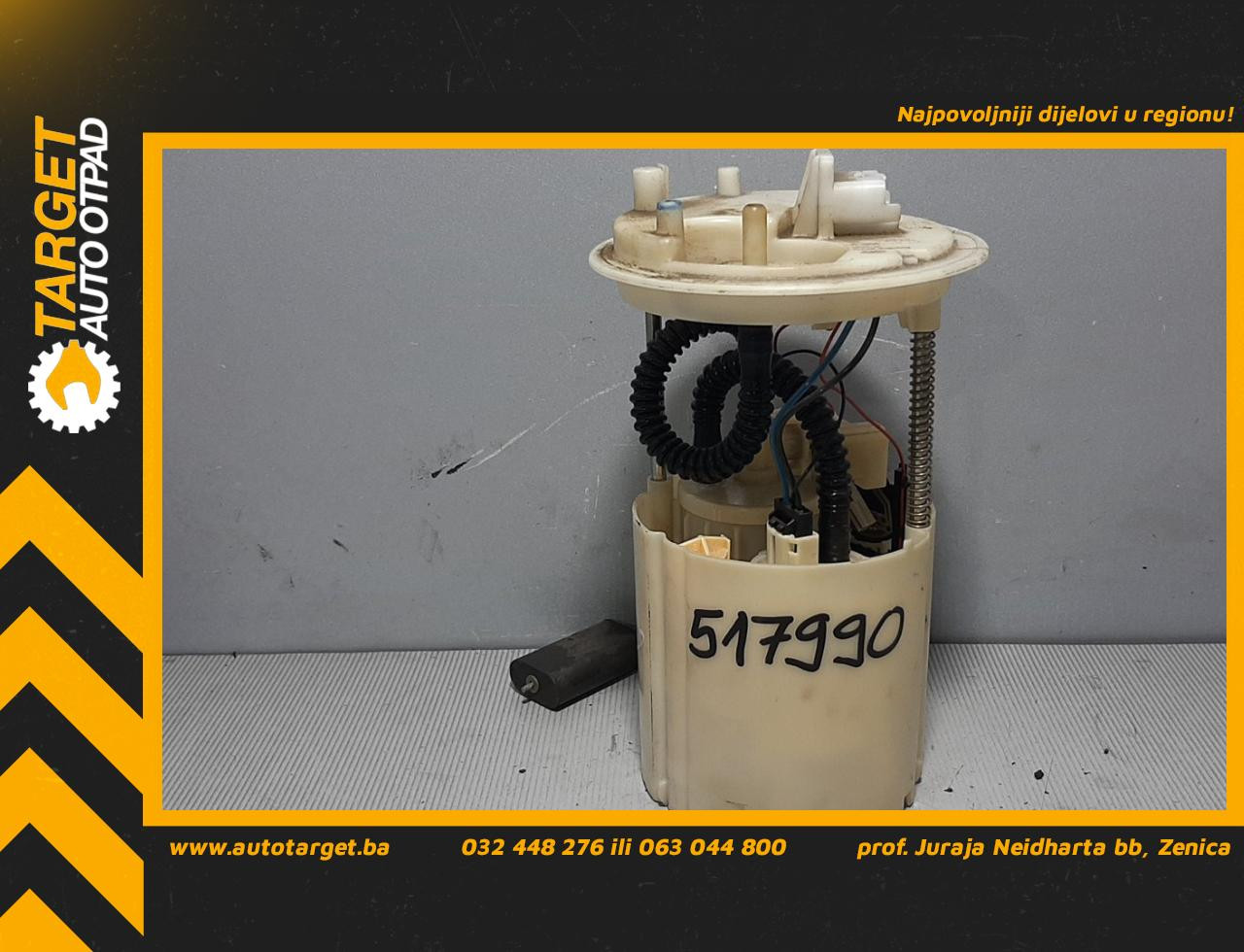 PUMPA GORIVA U REZERVOARU FIAT GRANDE PUNTO > 05-09 0580314137