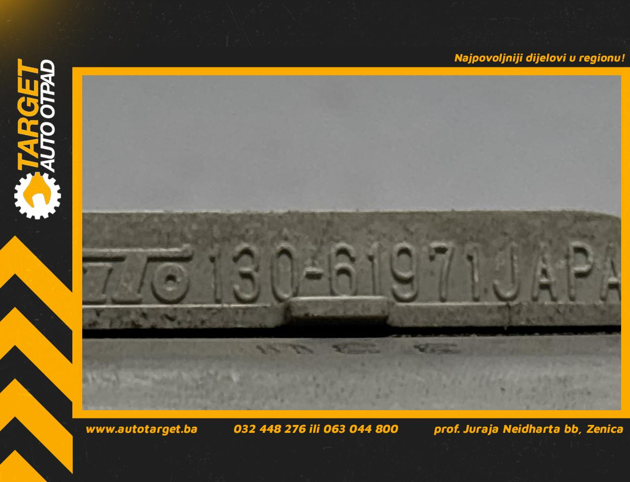 DIJELOVI RASVJETA TABLICA MAZDA CX5 > 12-15 2.2 13061971